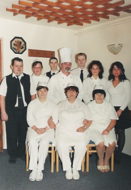 Personál restaurace U Žida